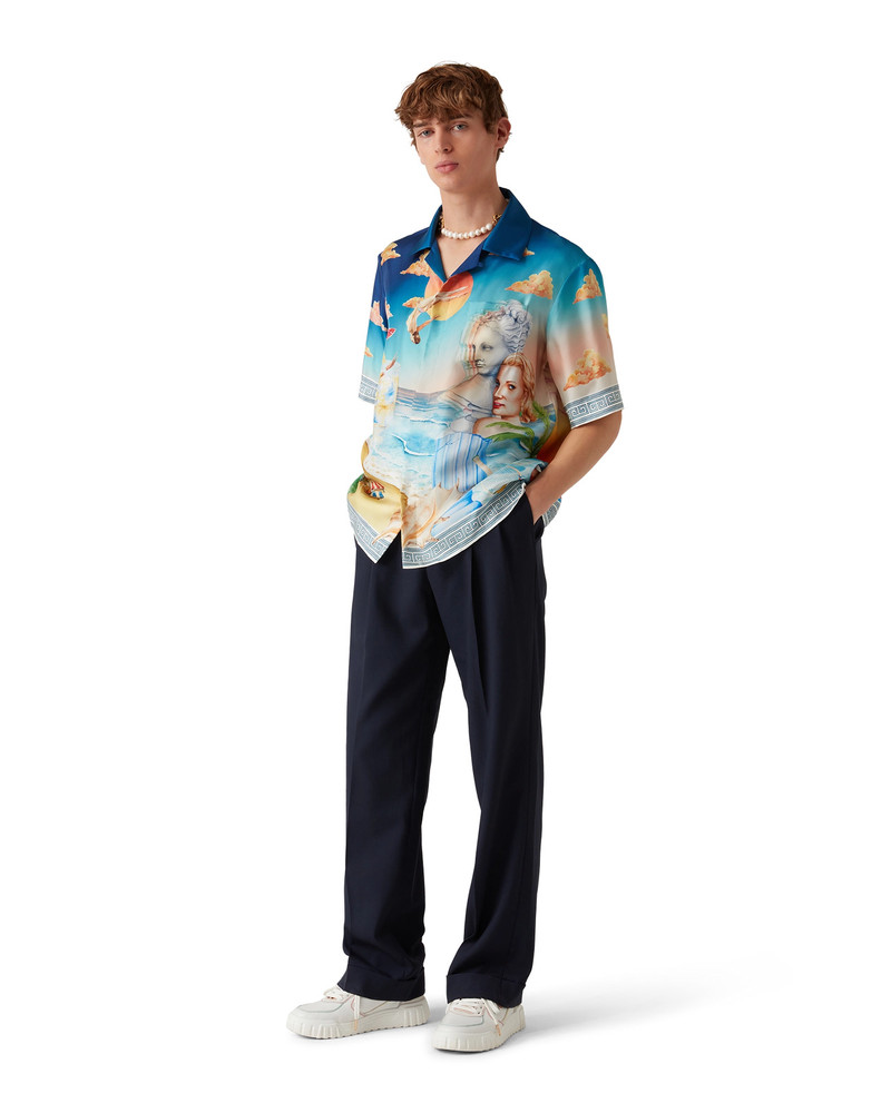 CASABLANCA Le Plongeon Silk Shirt | Casablanca Paris outlook