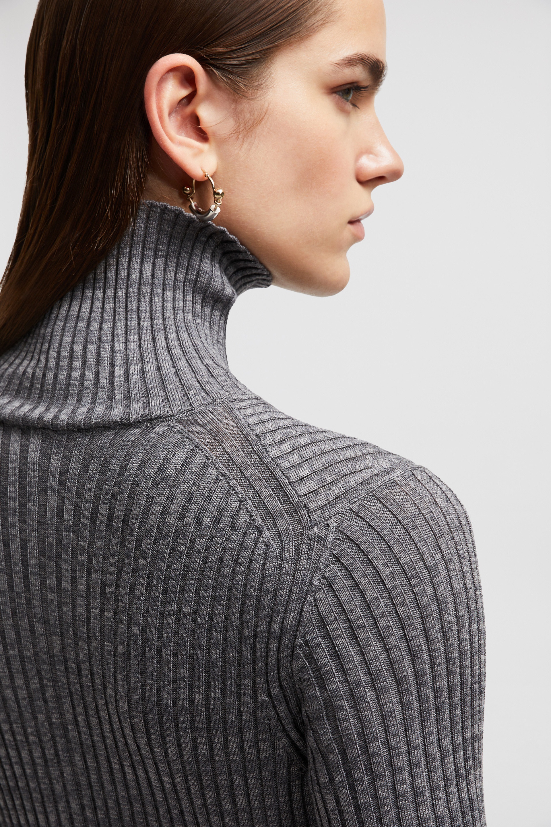 Moncler Wool Midi Dress | REVERSIBLE