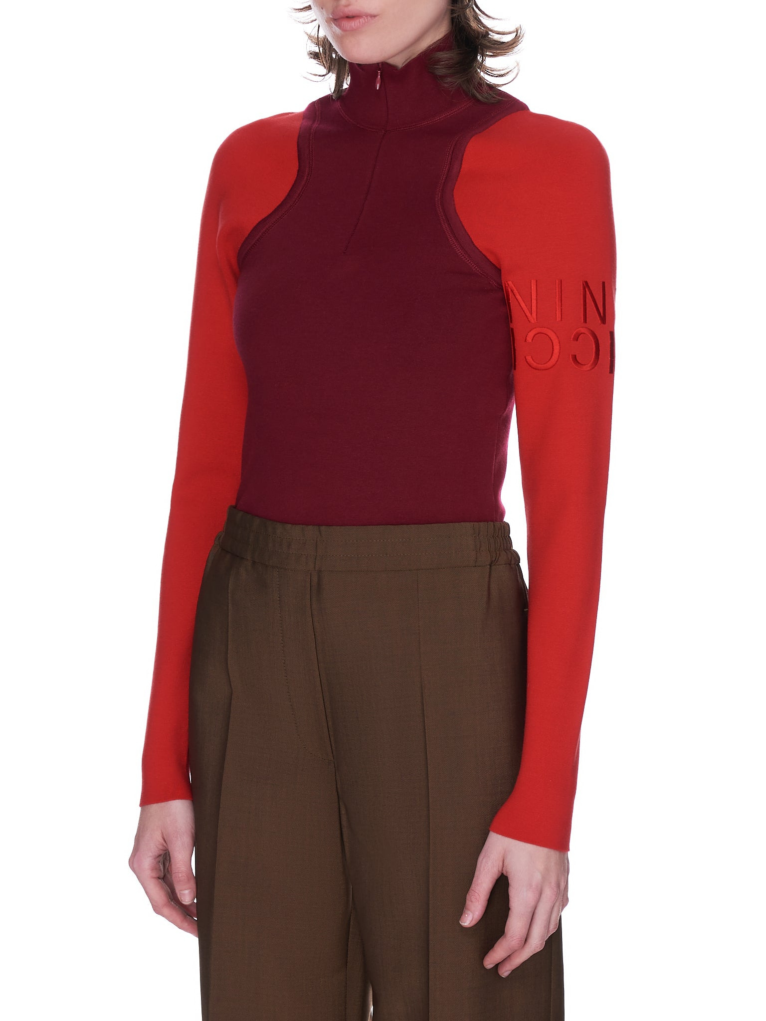 High Neck Track Top - 2