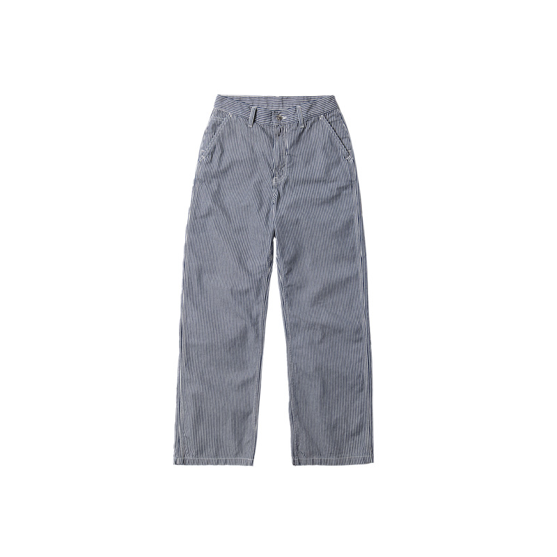 Stina Hickory Striped Pants Blue/Offwhite - 8