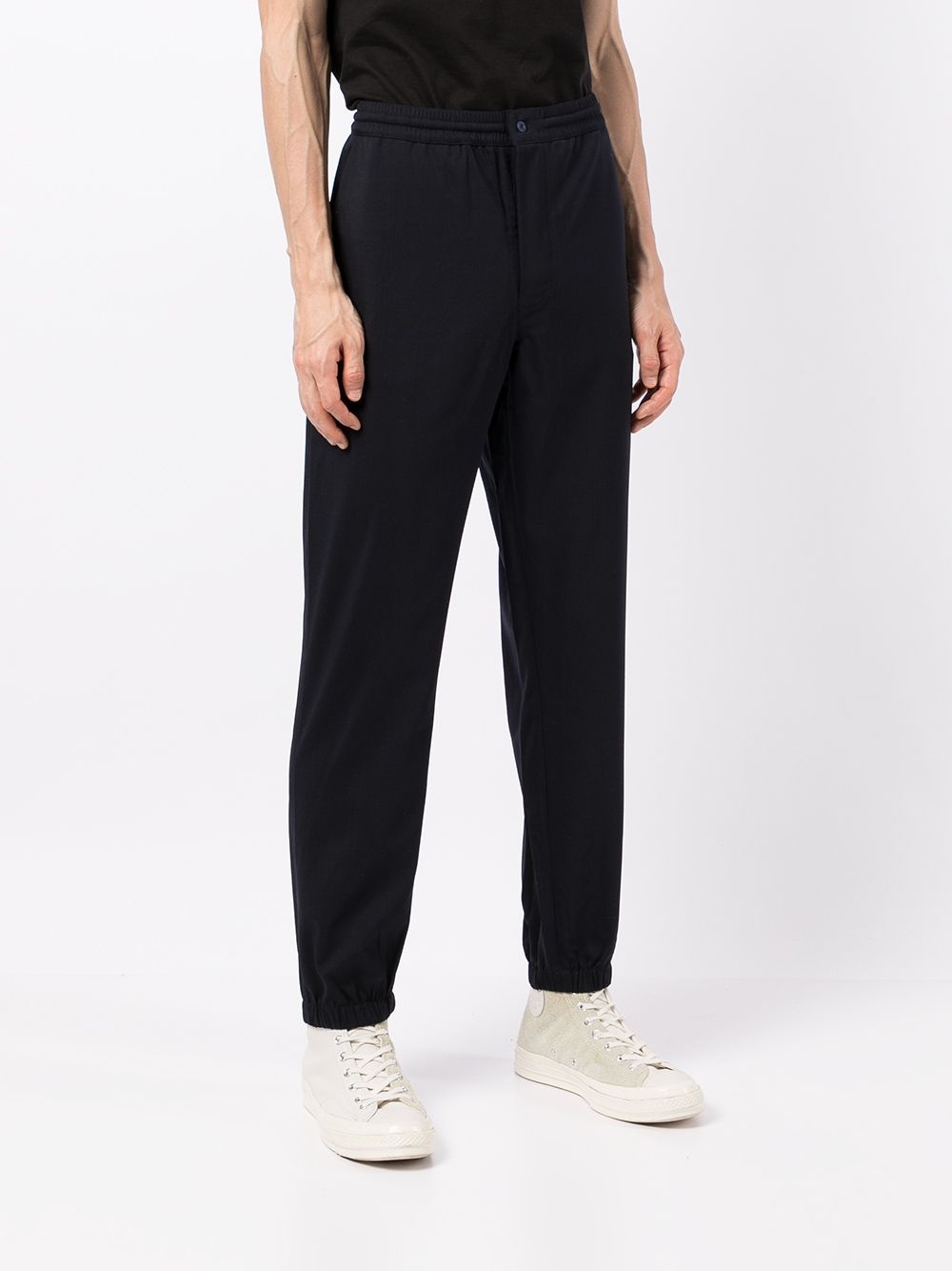 logo-print slim-fit track pants - 3