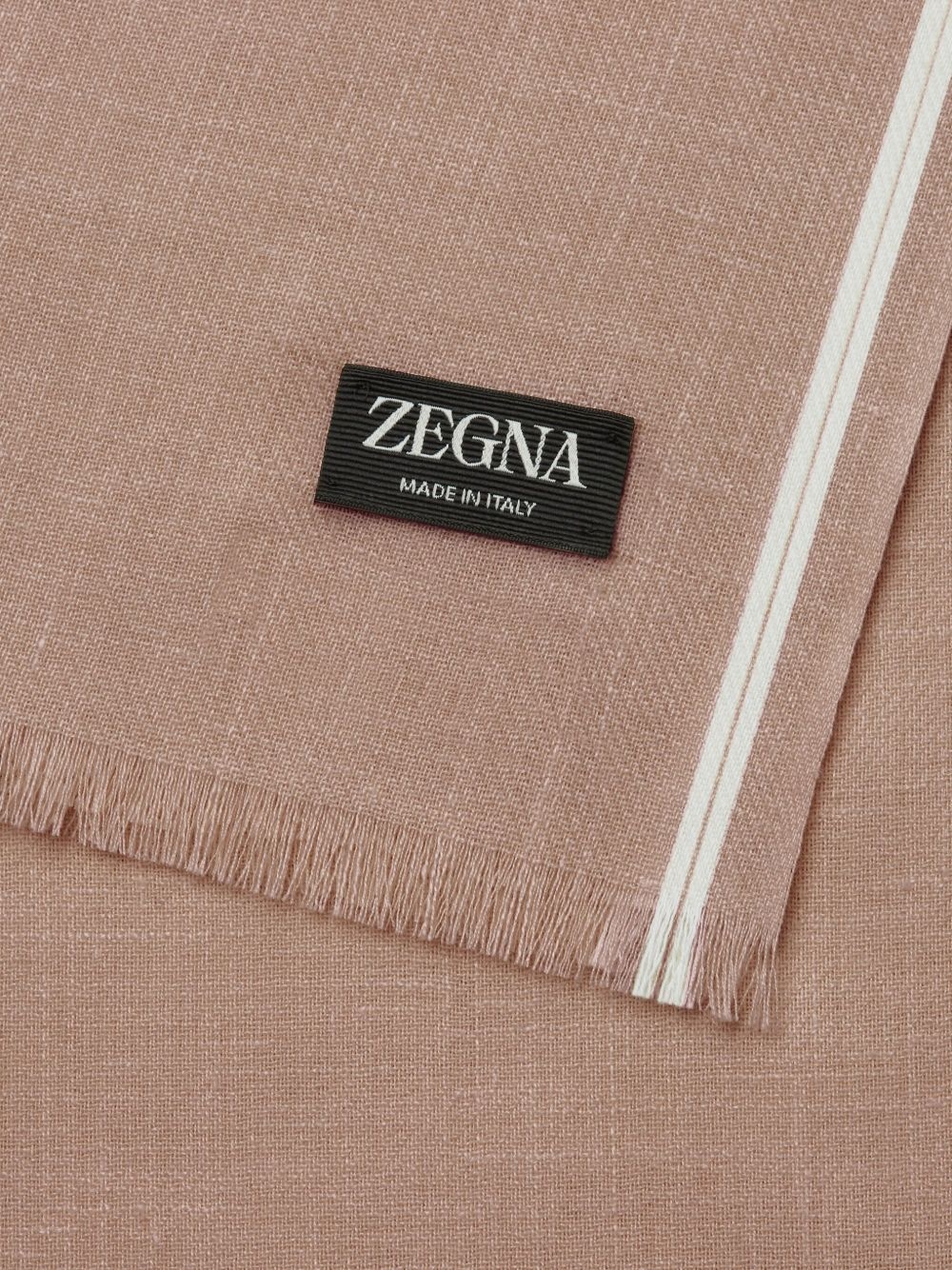 stripe-detail scarf - 2