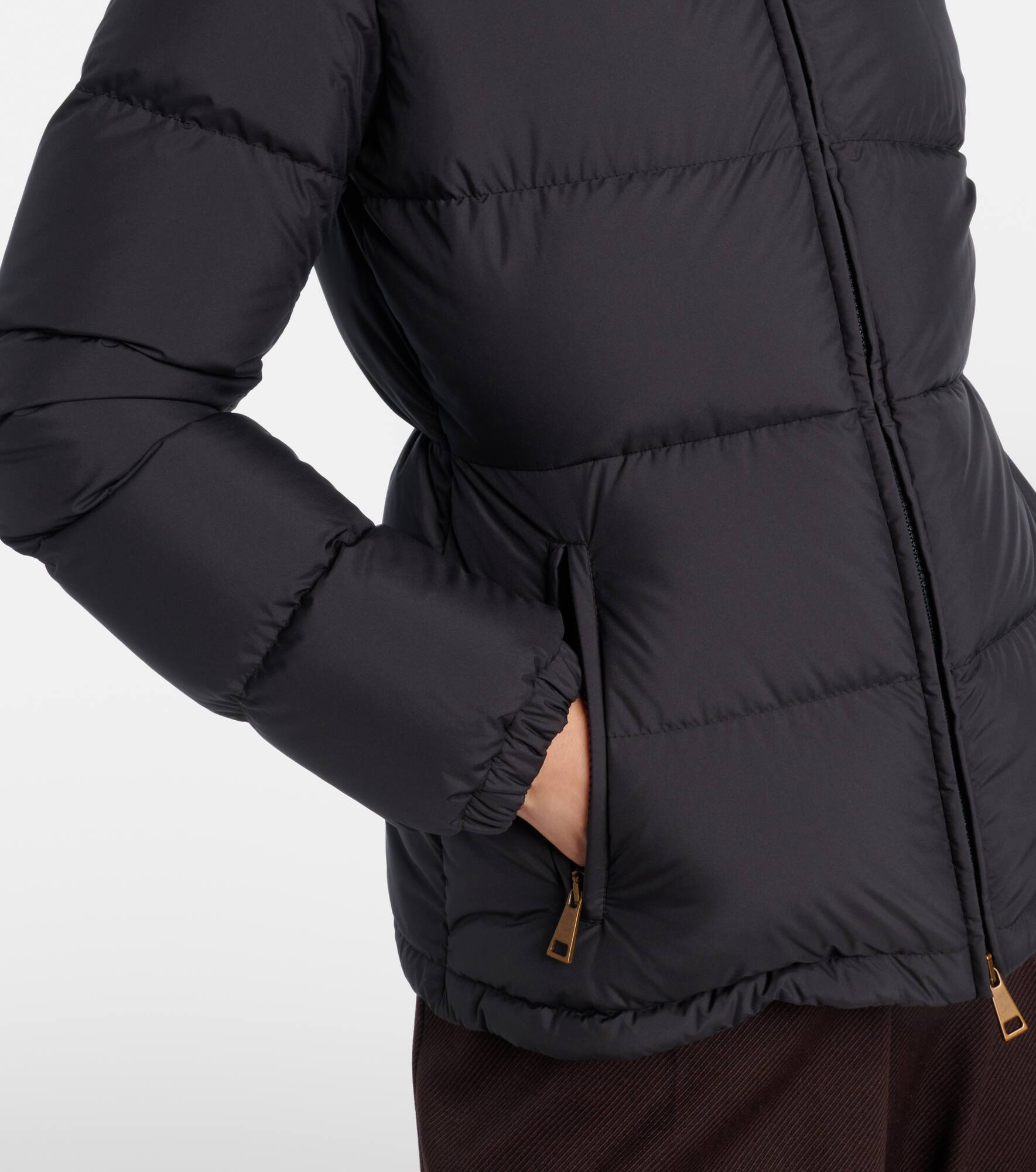 Quilted down jacket - 5