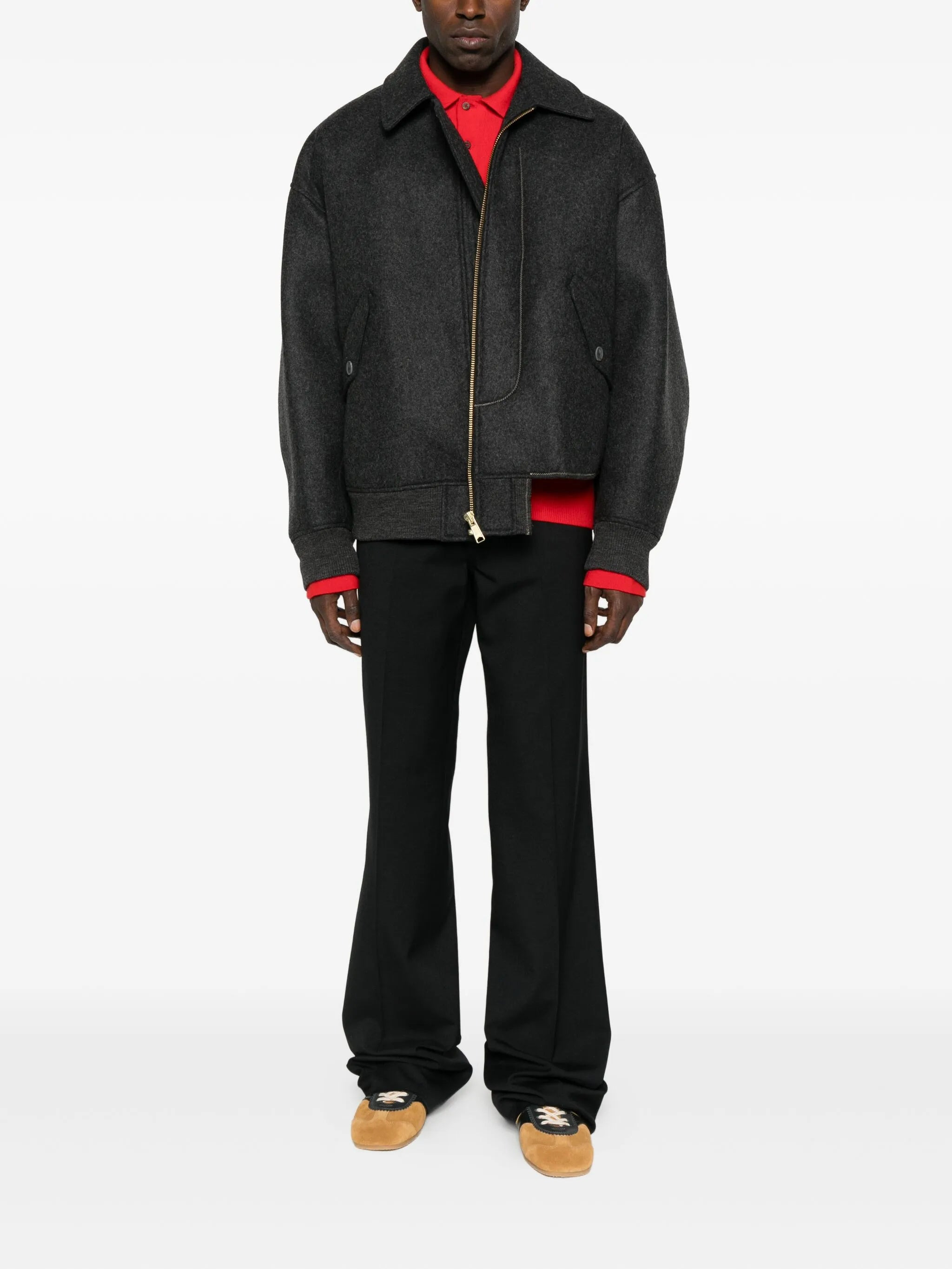zip-up flap-pocket jacket - 2