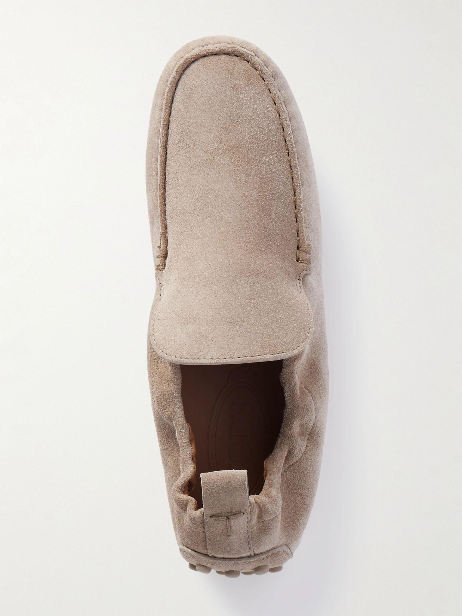 Gommino 22L suede loafers Camel - 5