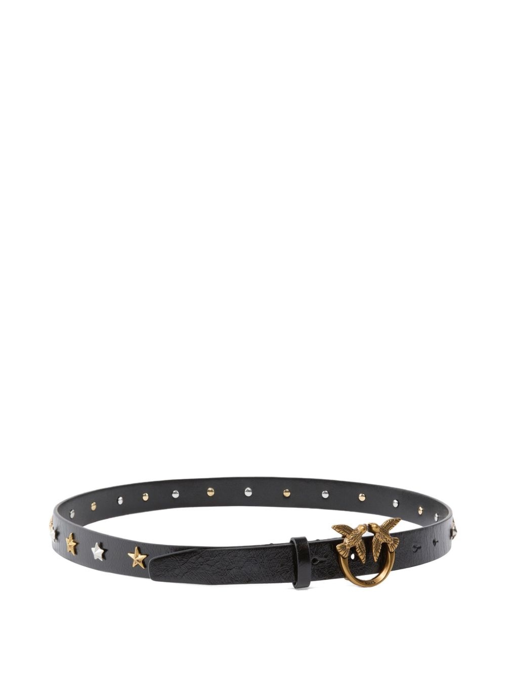 star-embellished Love Birds-buckle belt - 4