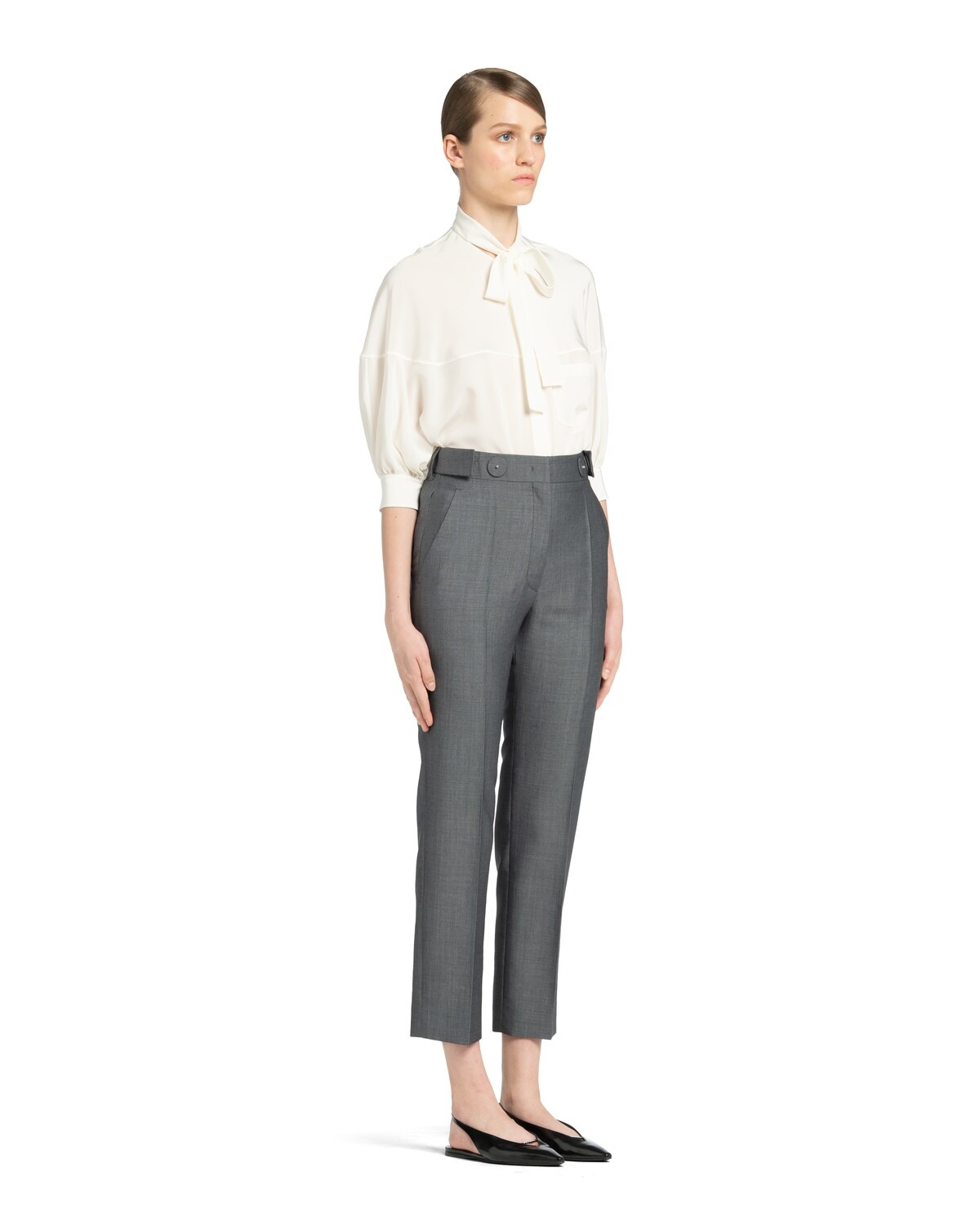 Kid mohair pants - 3