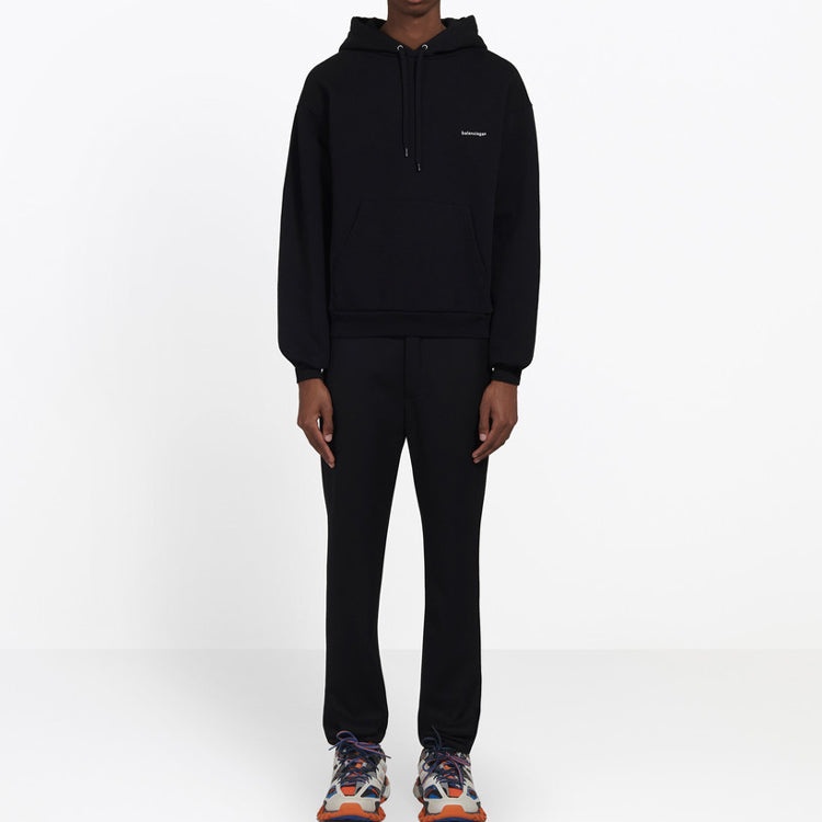 Men's Balenciaga Chest White Black Small logo Black 556145TYK271000 - 5