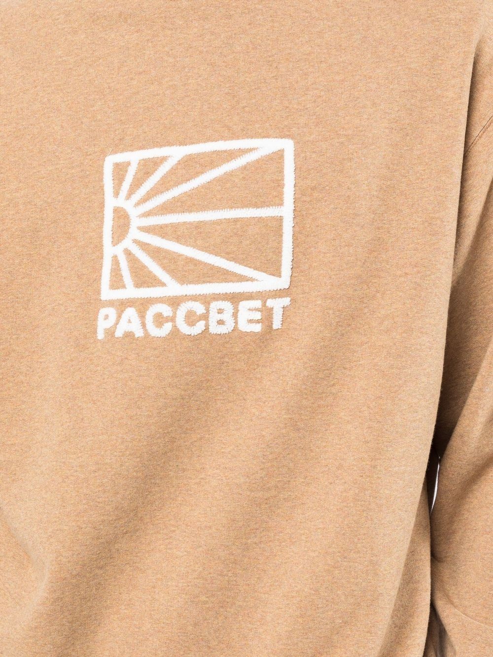 logo-motif cotton sweatshirt - 5