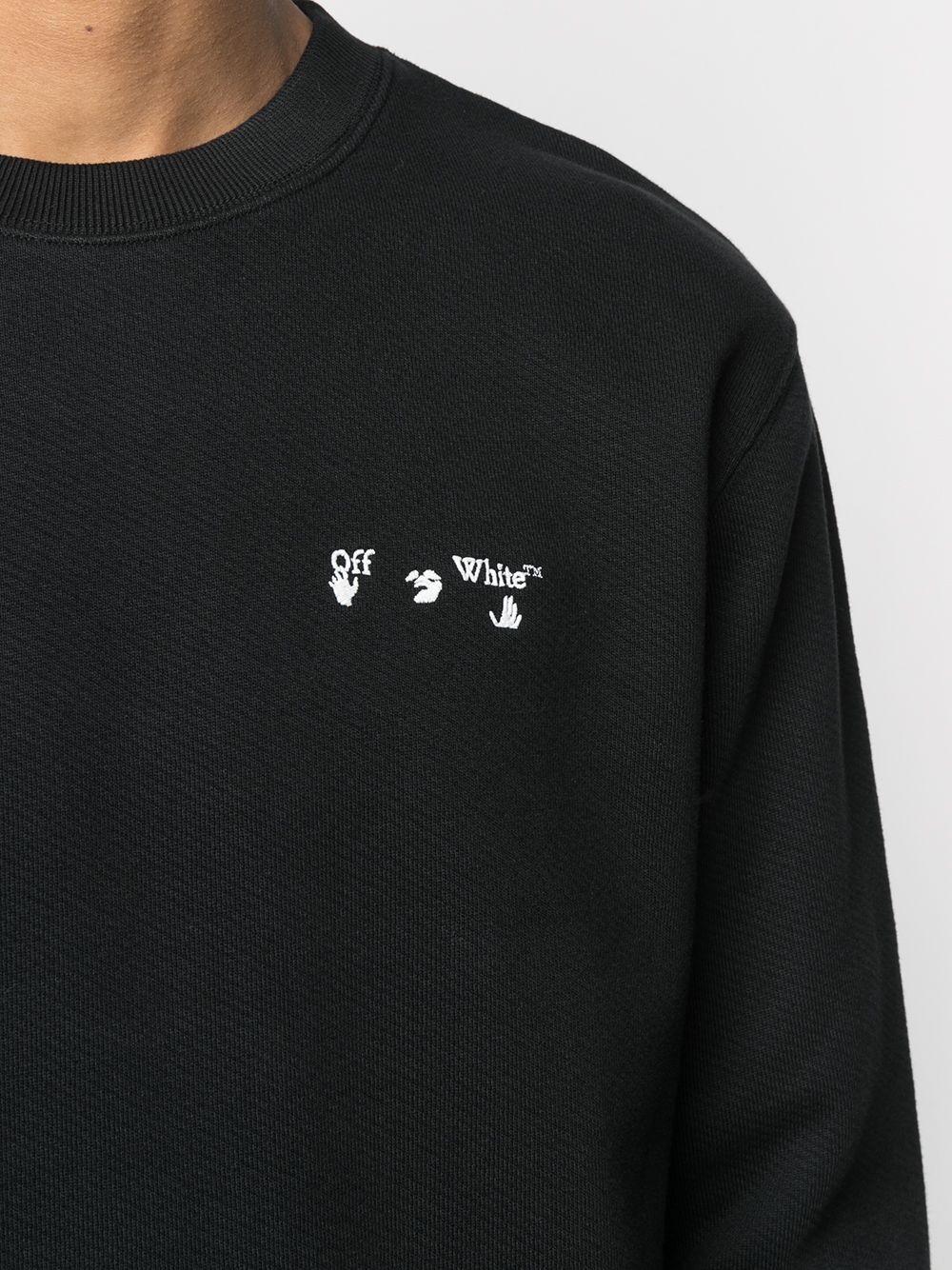 chest logo-print sweatshirt - 5