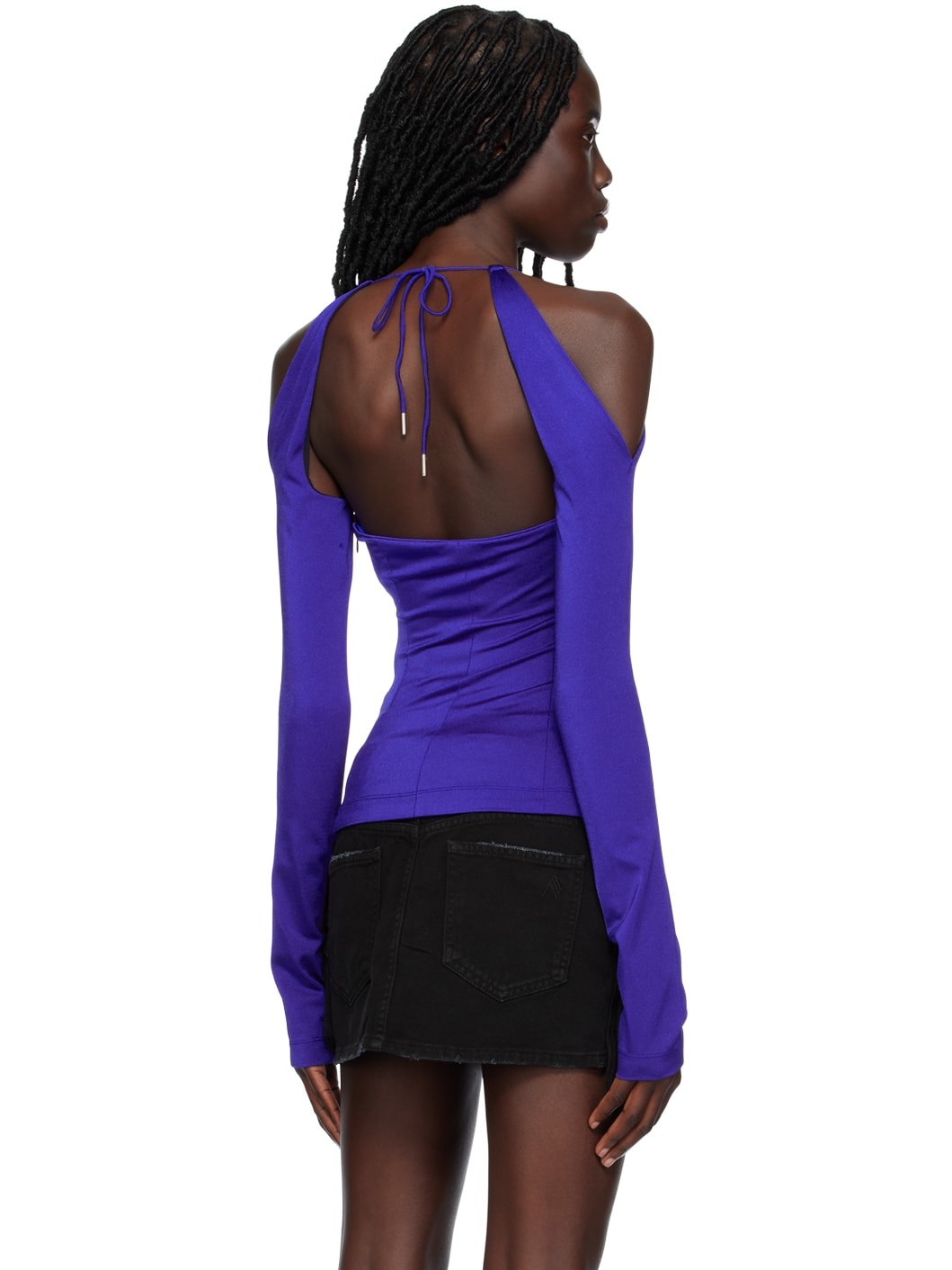 Blue Zane Blouse - 3