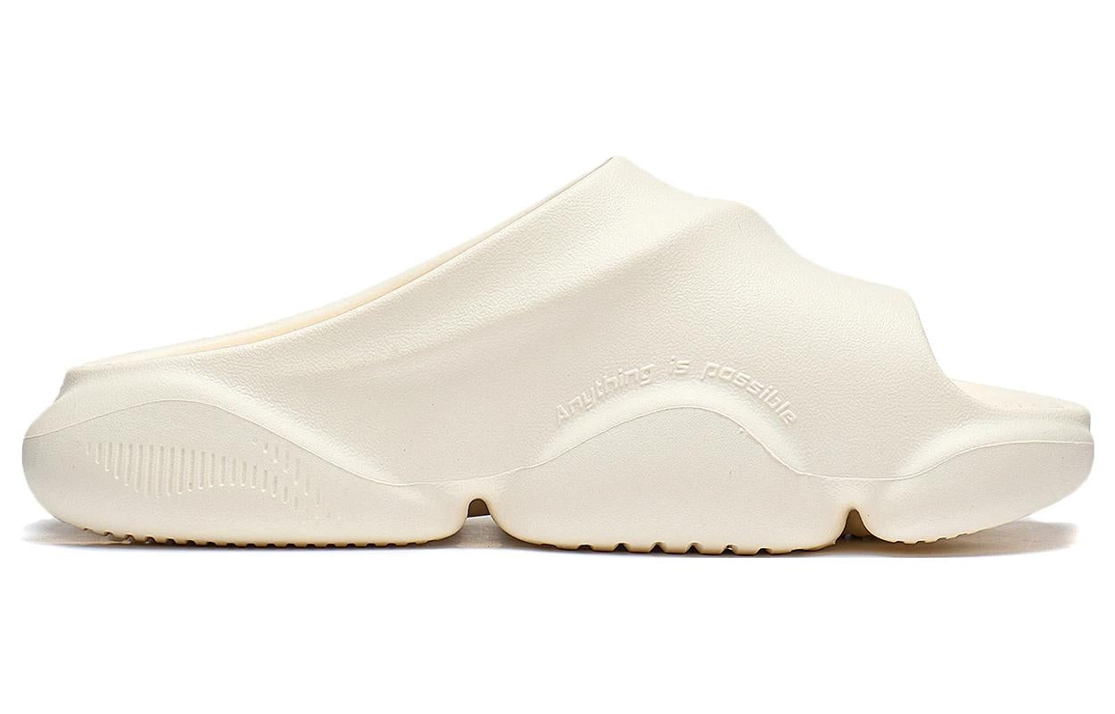 (WMNS) Li-Ning 1 Badfive Slides 'Cream White' ABTT006-1 - 2