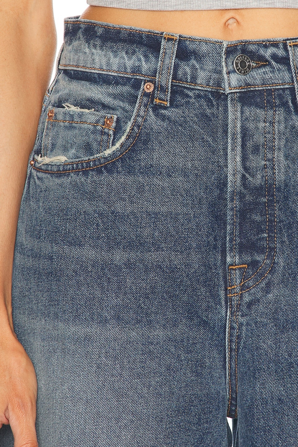 Paola Barrel Leg Long Inseam - 6