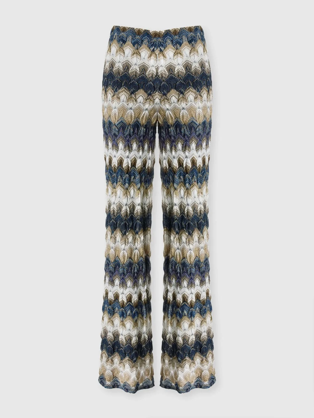 Palazzo trousers in lace - 1