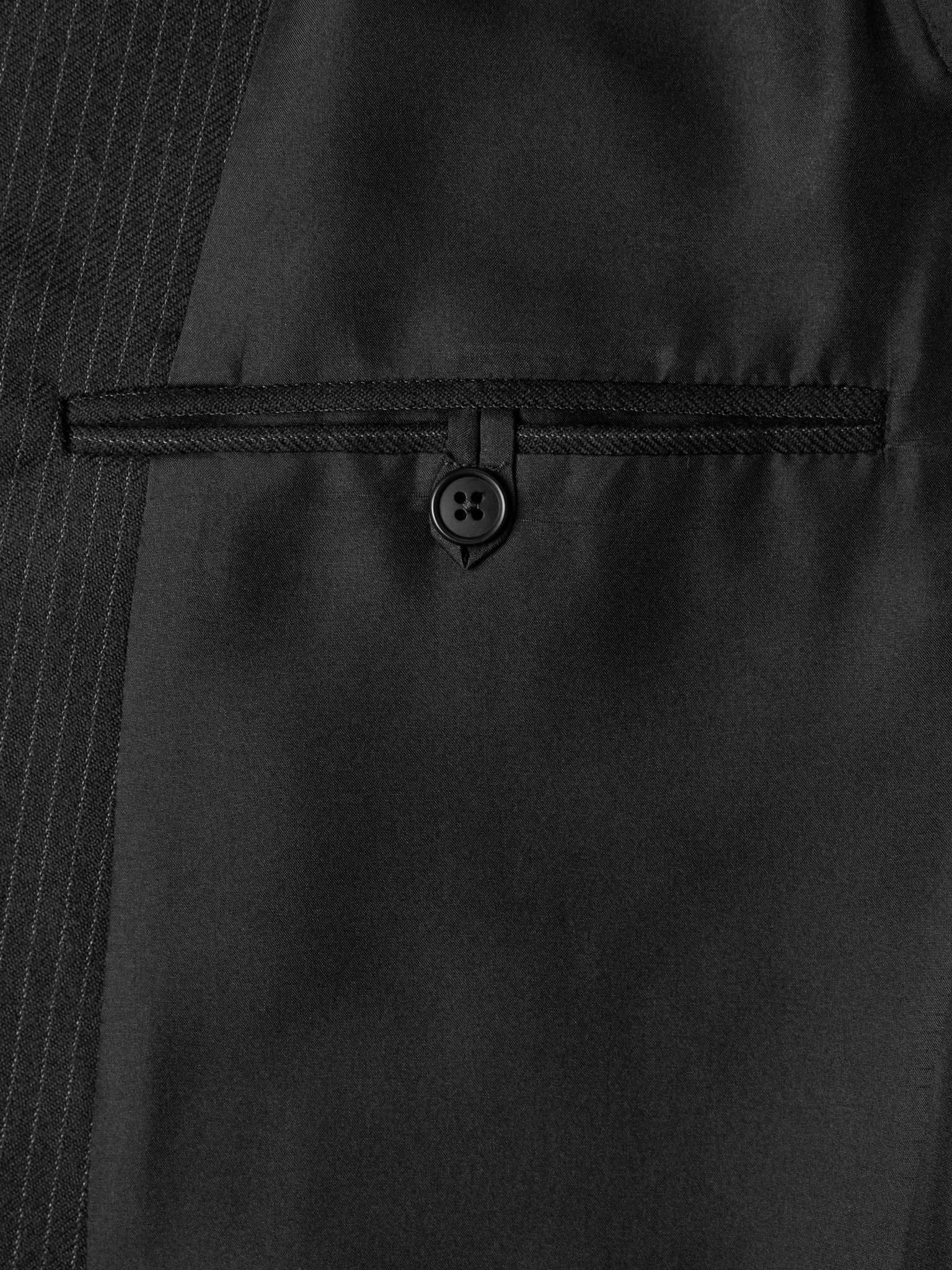 Laydon Pinstriped Virgin Wool Suit Jacket - 6