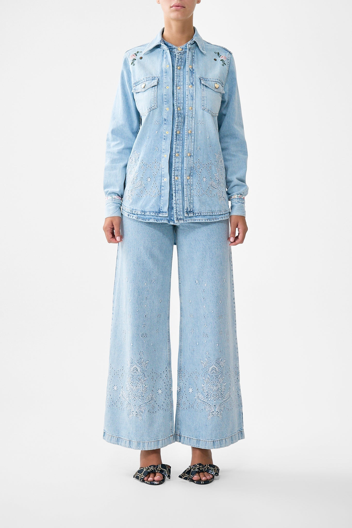SOPHY KITSCH STITCH RELAXED SHIRT - 2