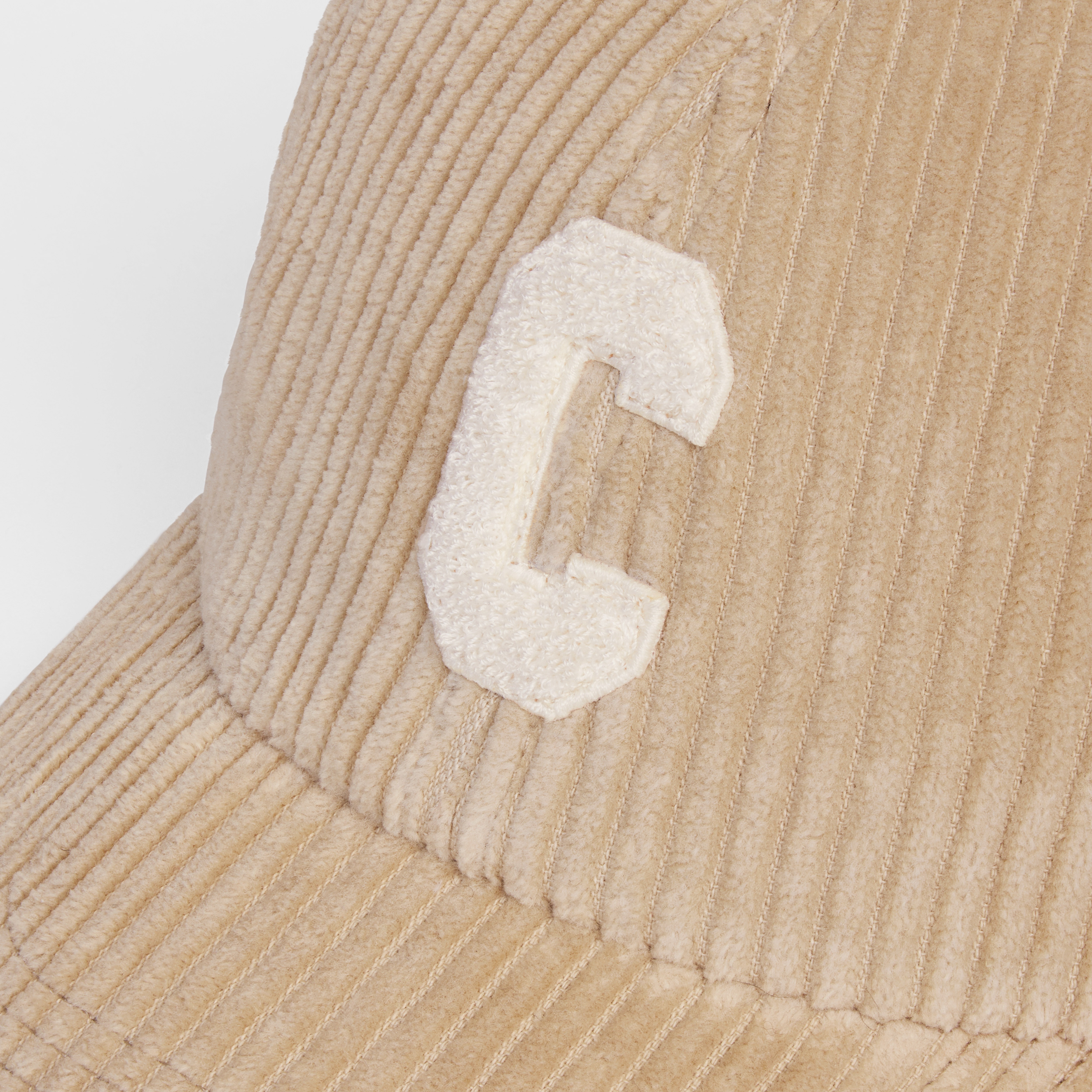 INITIAL BASEBALL CAP IN CORDUROY - 5