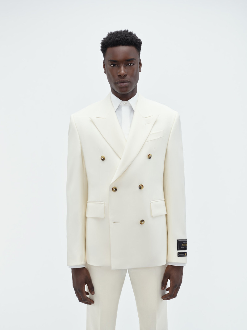 DOUBLE BREAST BLAZER-ALABASTER 6