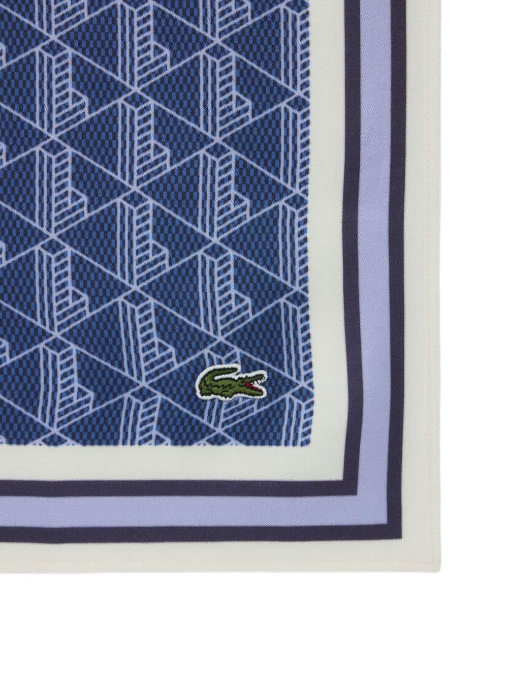 geometric-pattern scarf - 3