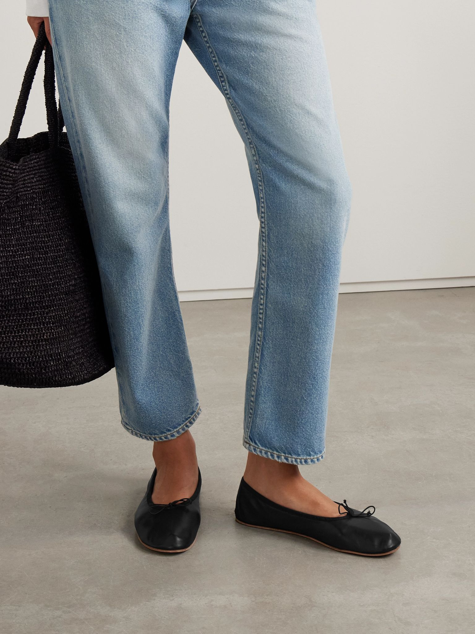 Leather ballet flats Black - 2