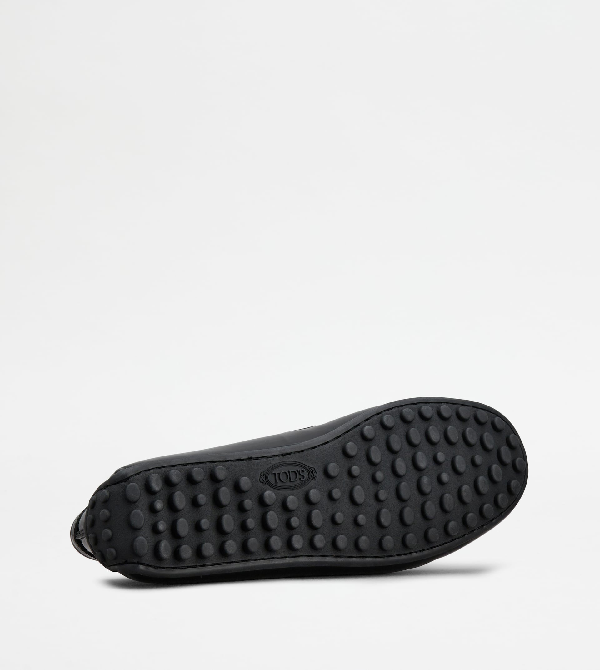 CITY GOMMINO DRIVING SHOES IN PATENT LEATHER - BLACK - 4
