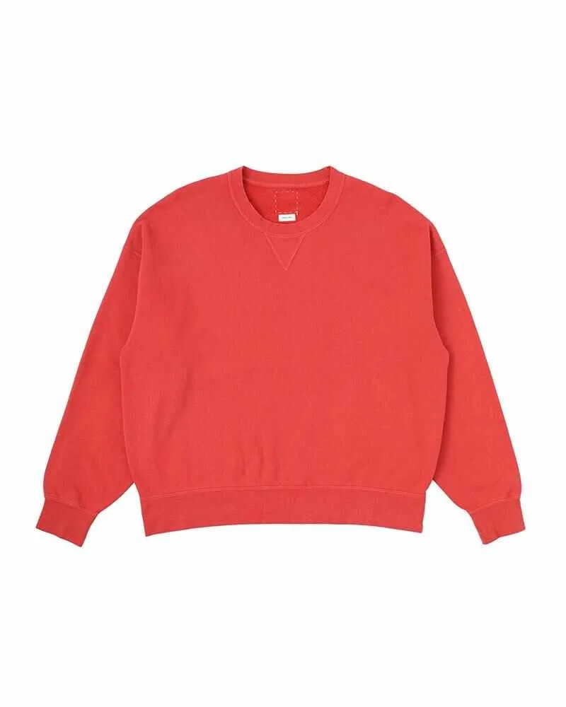 AMPLUS SB SWEAT L/S DMGD (U.D.) RED - 1
