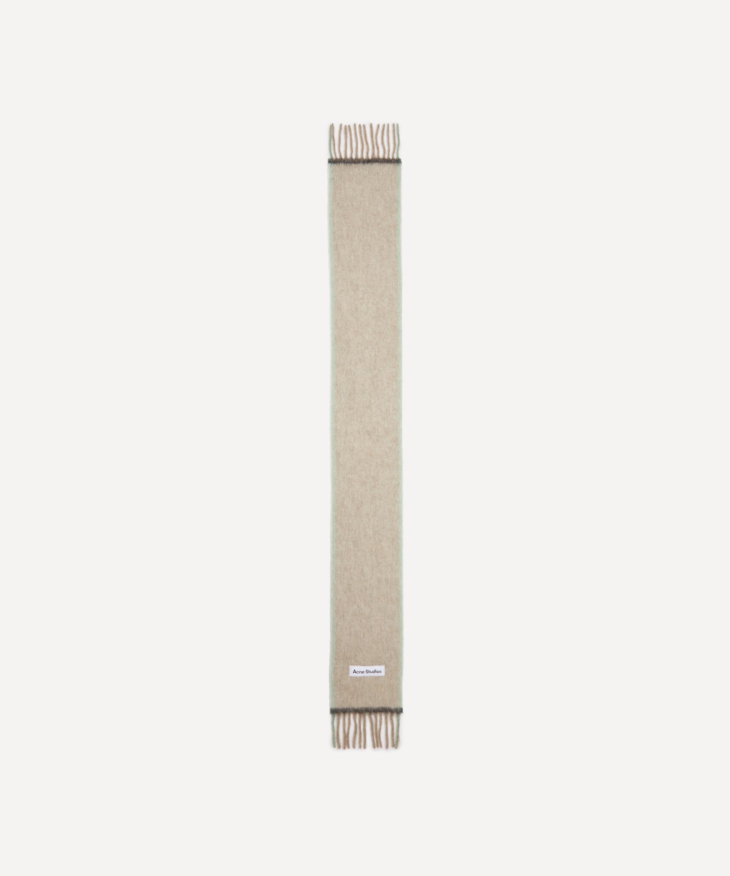 Narrow Wool-Mohair Scarf - 2