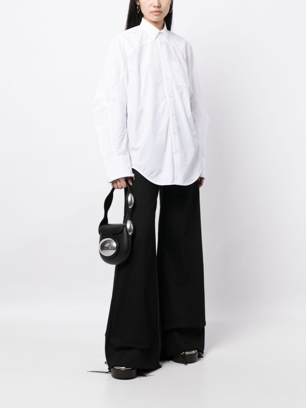 oversized cotton shirt - 2