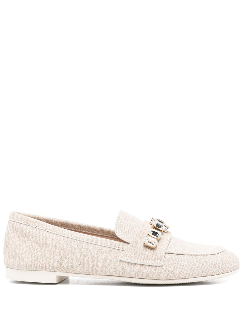 Crystal-embellished Loafers 1