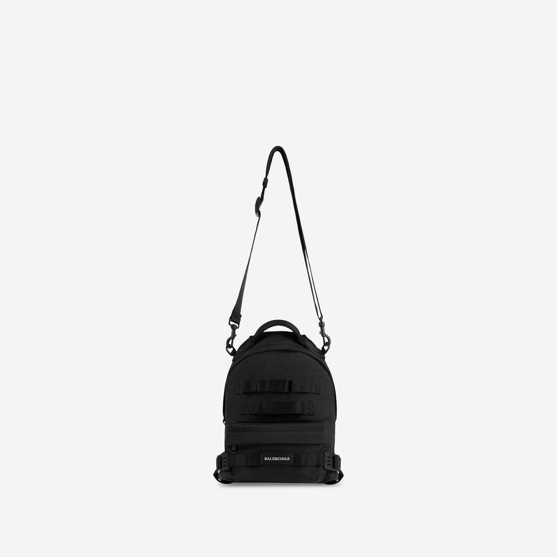 Men's Army Small Multicarry Backpack in Black - 4