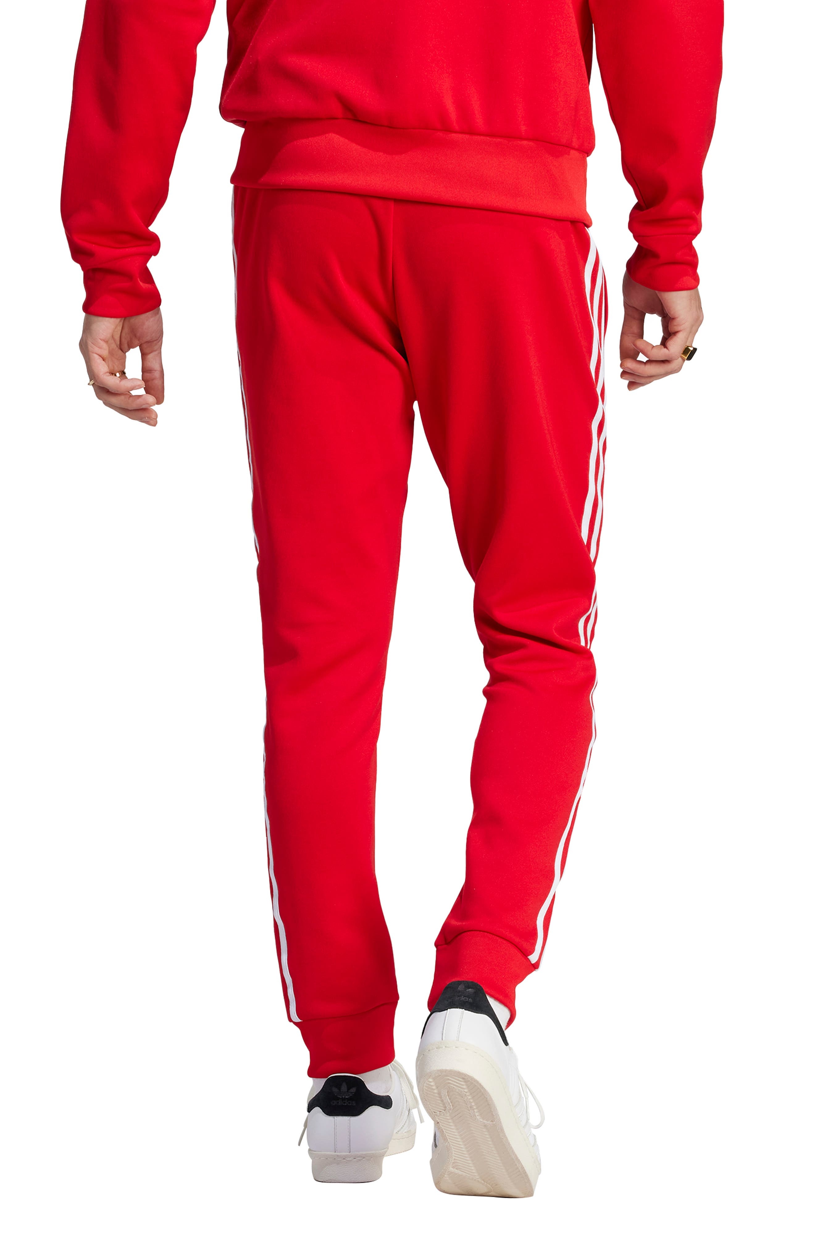 adidas Lifestyle Superstar Joggers in Better Scarlet/White at Nordstrom - 2