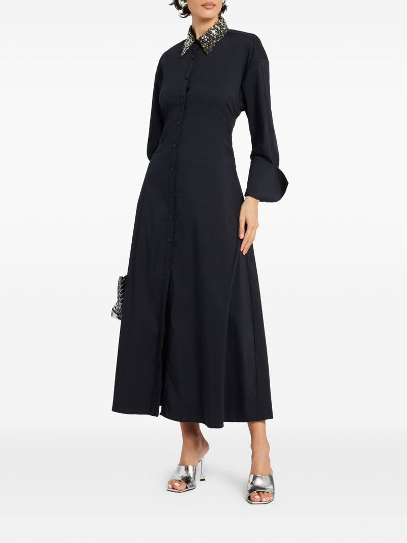 SIMONMILLER embellished open-back midi dress outlook