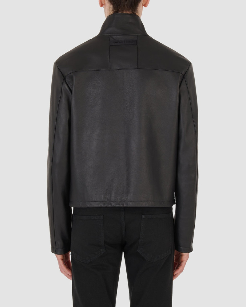 LEATHER TRACK JKT 5