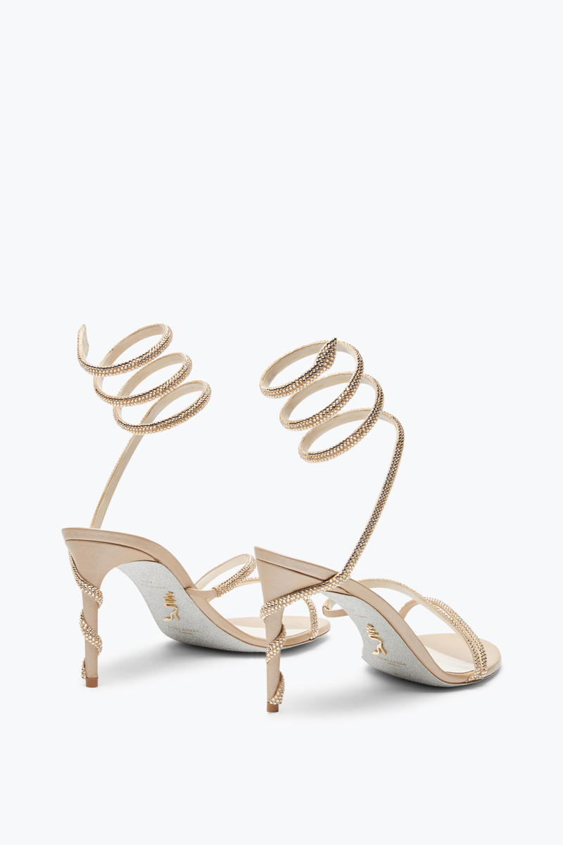 RENE CAOVILLA MARGOT HONEY SANDAL 80 outlook