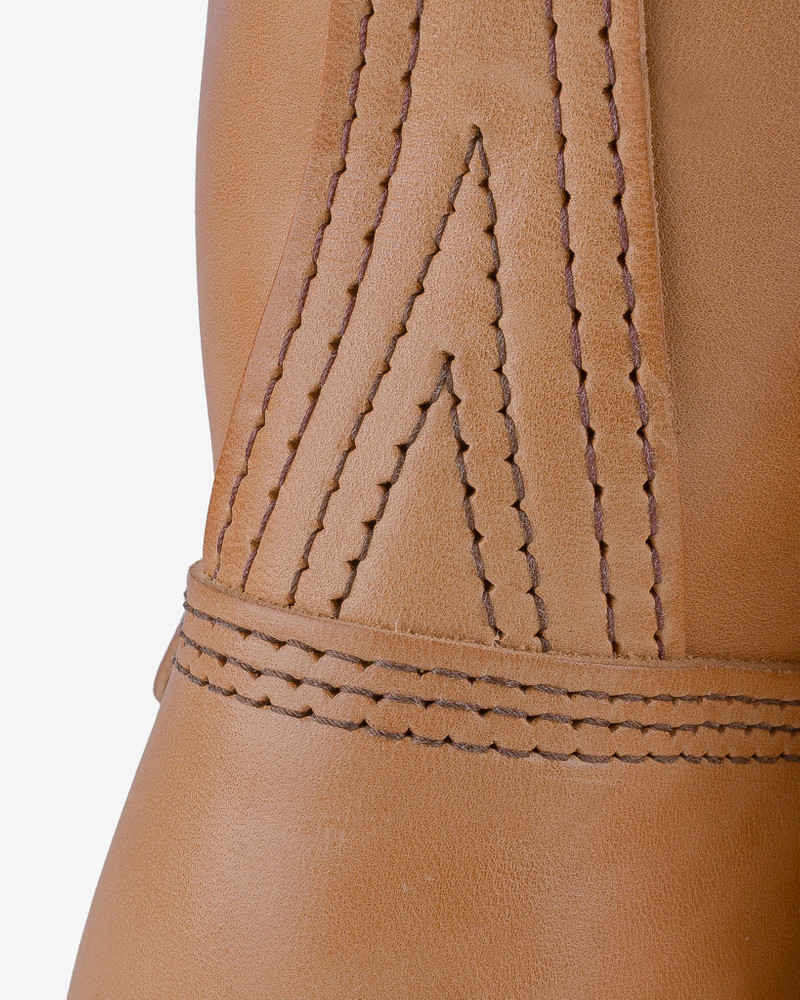 WESCO-MRLOU-NATH WESCO® - 10&QUOT; HORSEHIDE ENGINEER BOOT - NATURAL. THE &QUOT;MISTER LOU&QUOT; 12