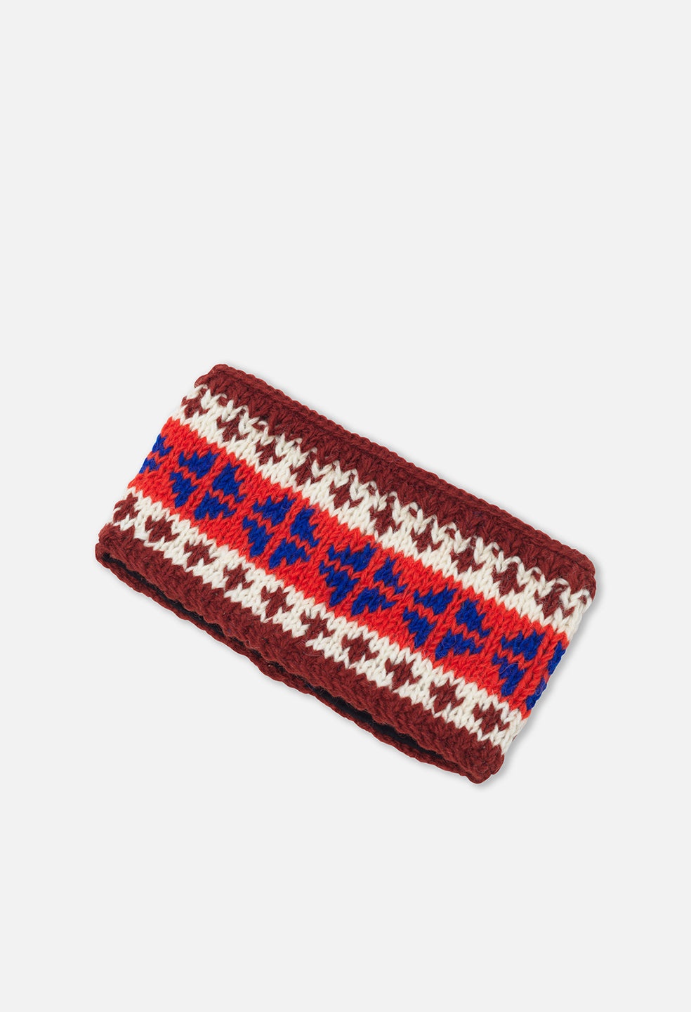 NEPALESE KNIT WOOL HEADBAND - 4