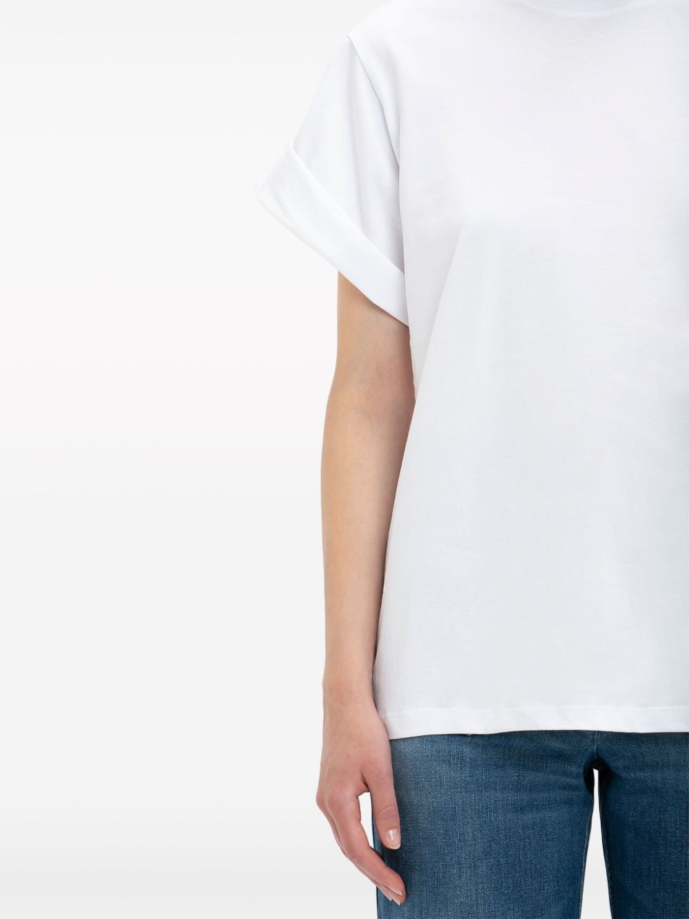 crew-neck organic-cotton T-shirt - 5