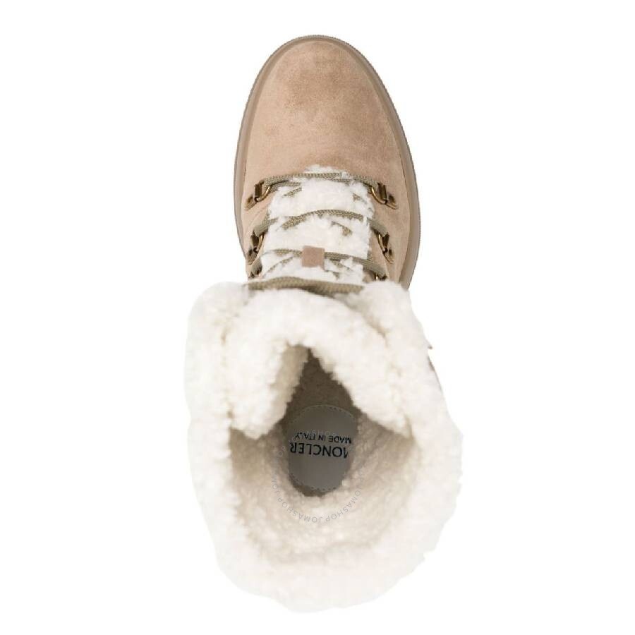 Moncler Lace-Up Suede Boots - 4
