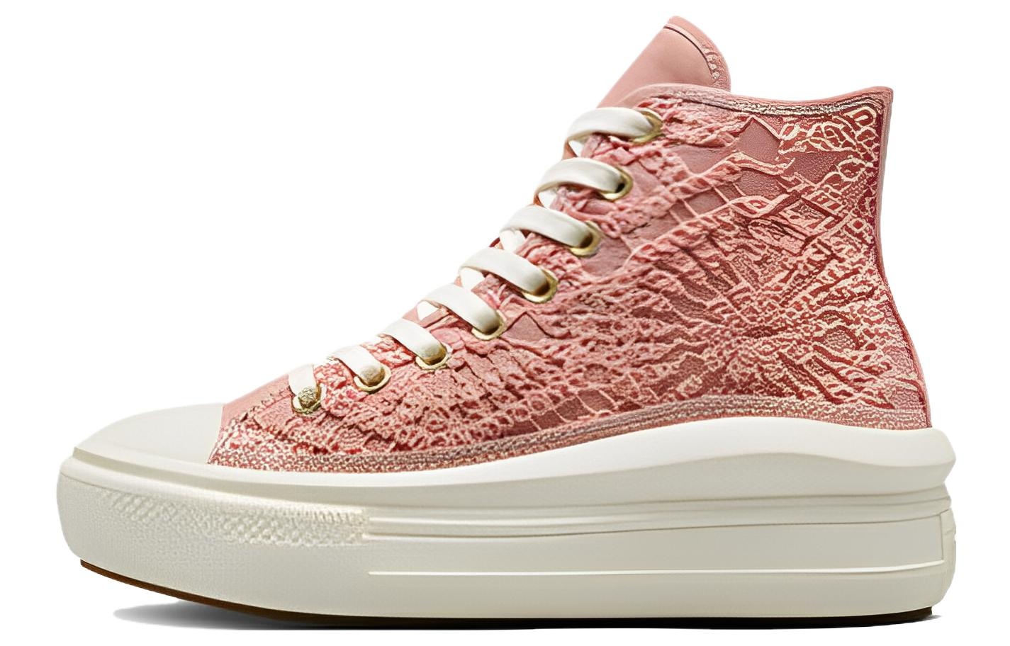 (WMNS) Converse Chuck Taylor All Star Move Platform High 'Daisy Cord' A03951C - 2