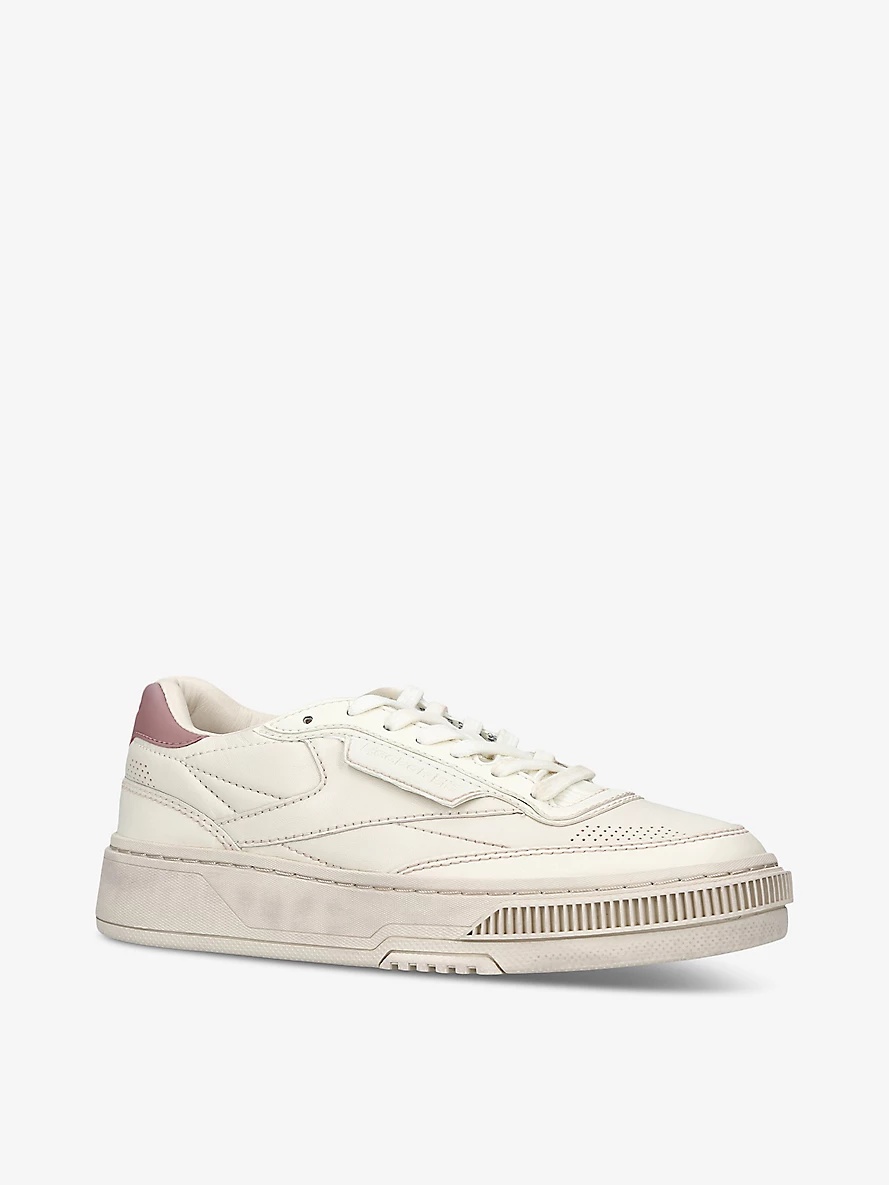 Club C LTD leather low-top trainers - 3