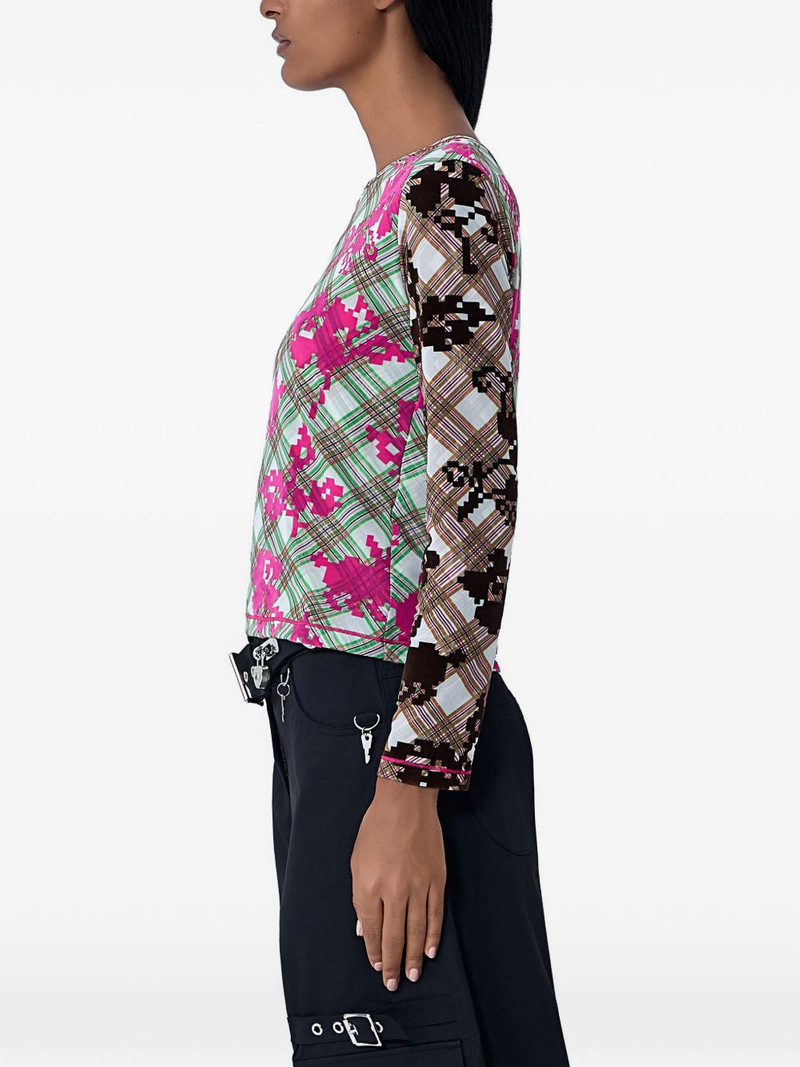 Chopova Lowena pixel-bunny T-shirt outlook