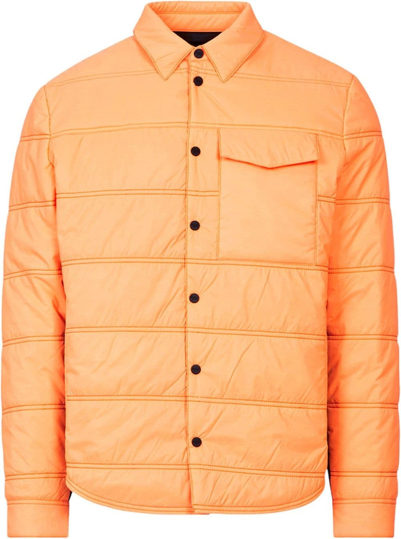 Loge Peak quilted shirt jacket 1