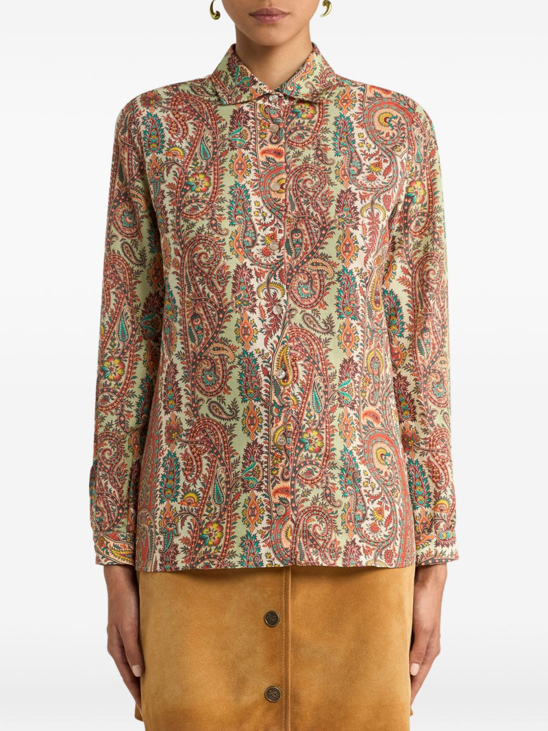 paisley-print shirt 3