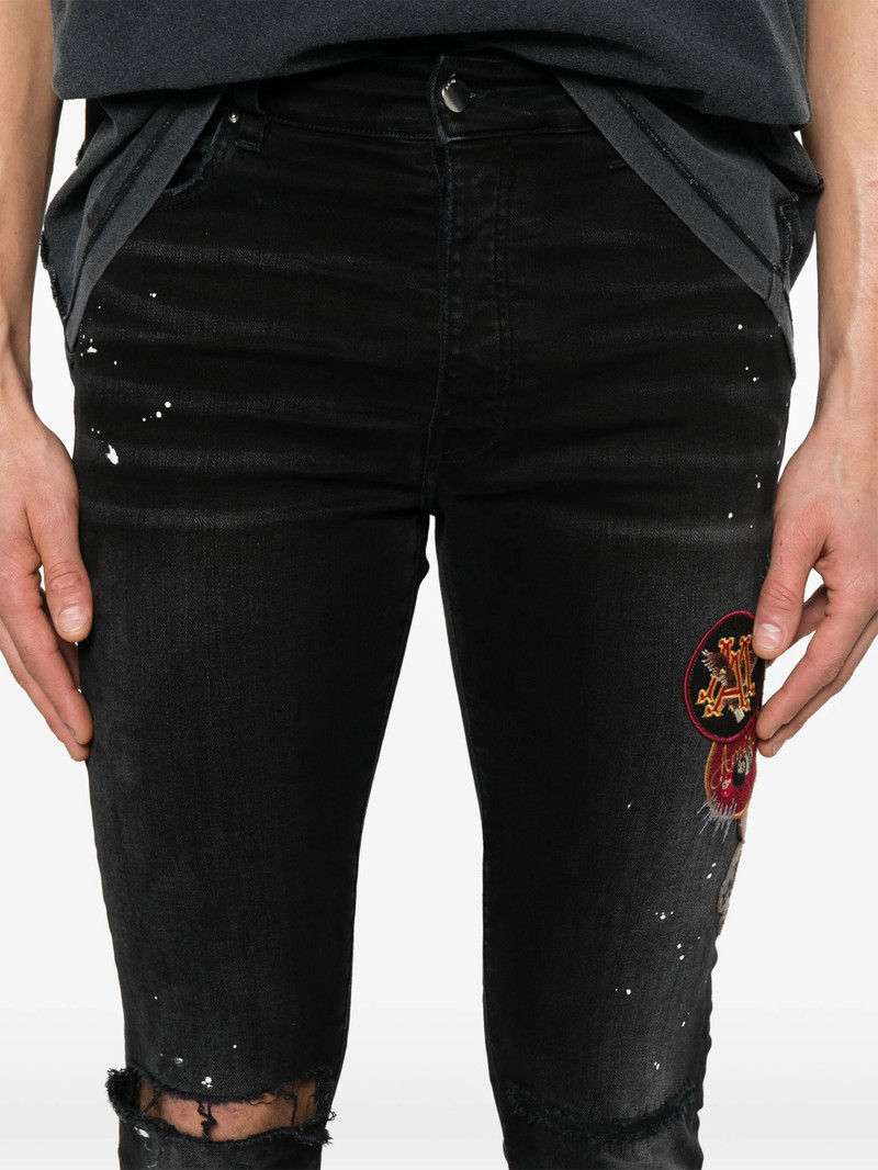 AMIRI Patch-detailing Skinny Jeans outlook