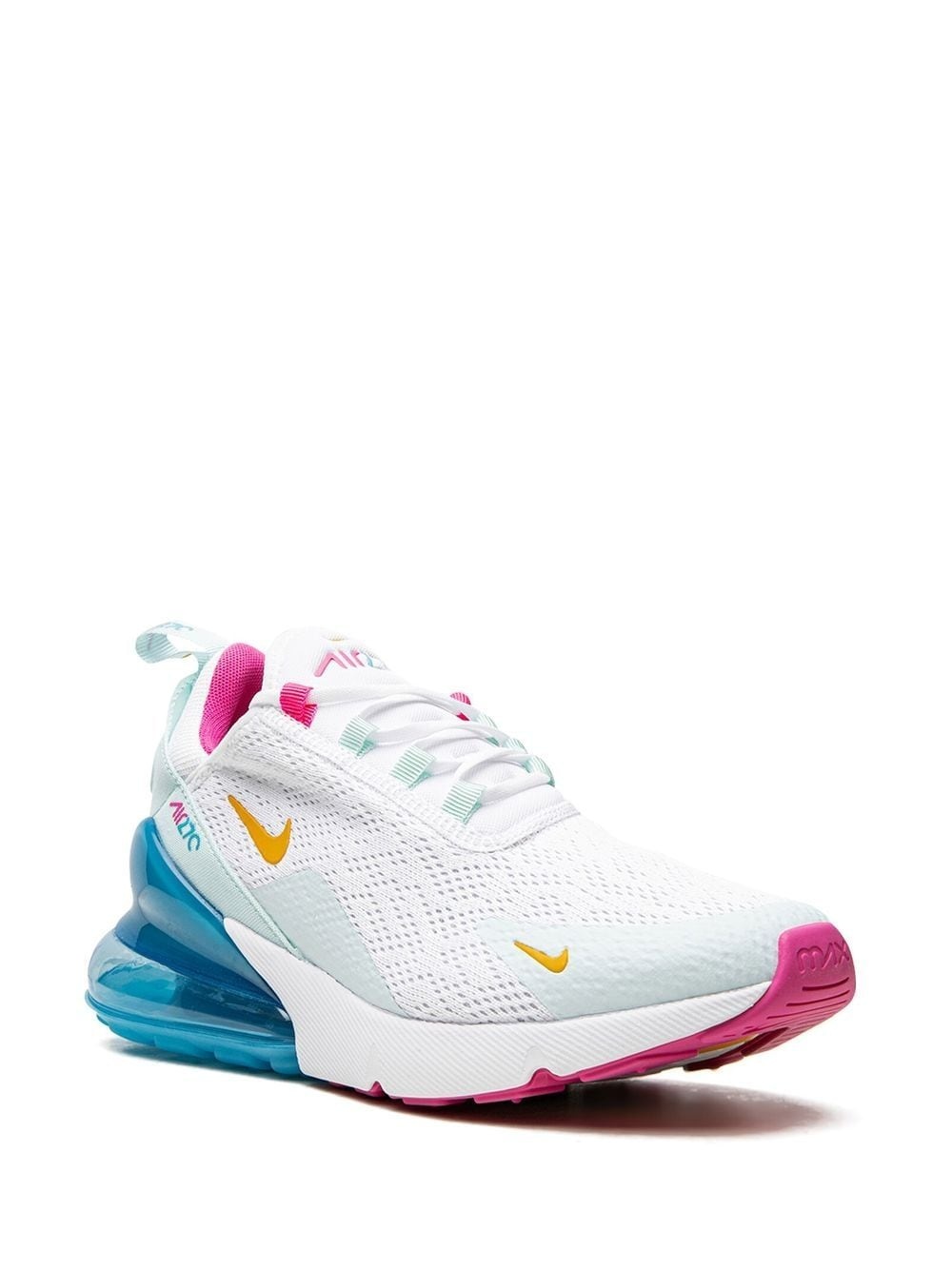 Air Max 270 "White/University Gold/Laser Fuchsia" sneakers - 2