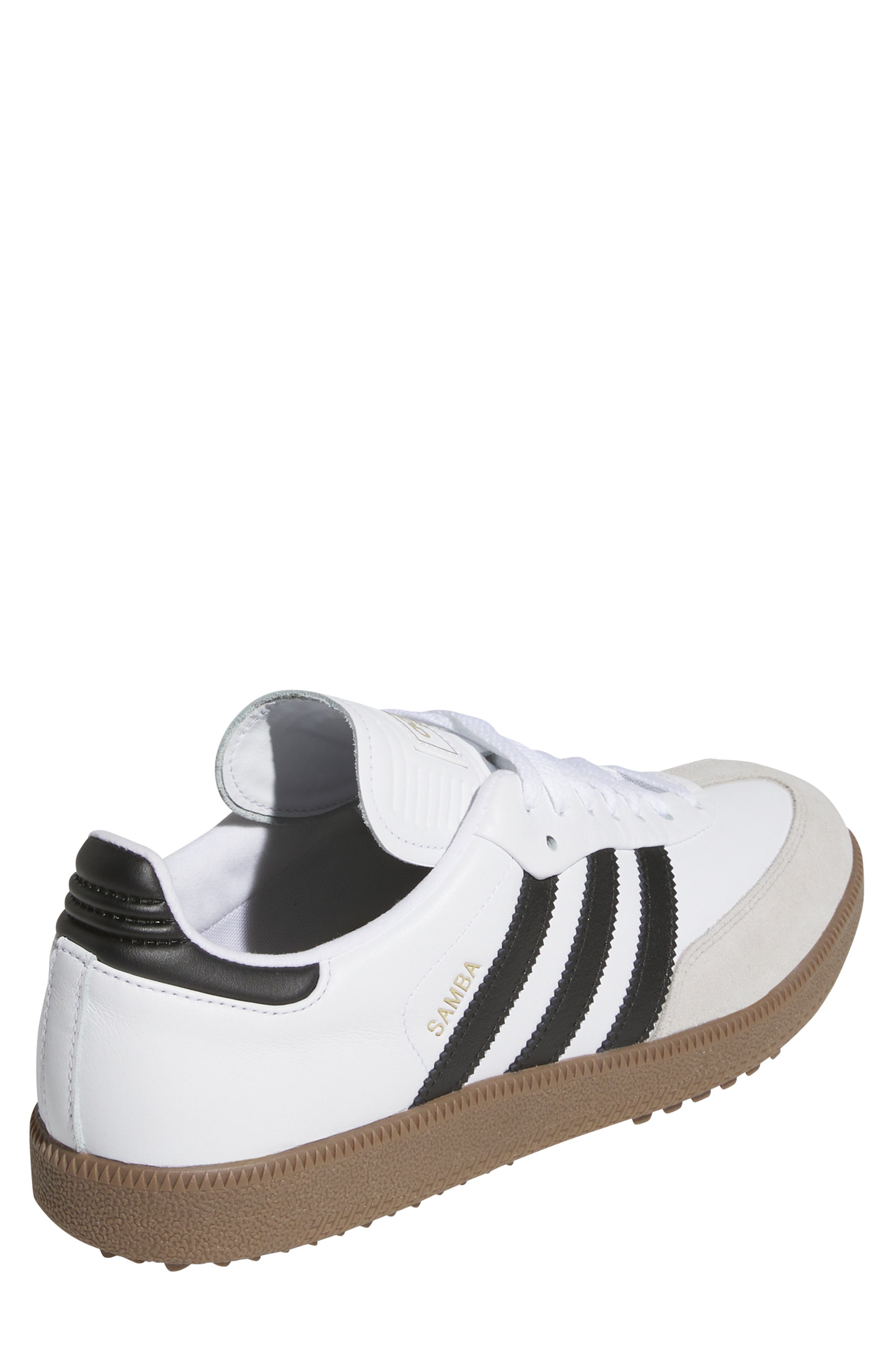 adidas Samba Lux Spikeless Golf Shoe in Ftwwht/cbl at Nordstrom - 2