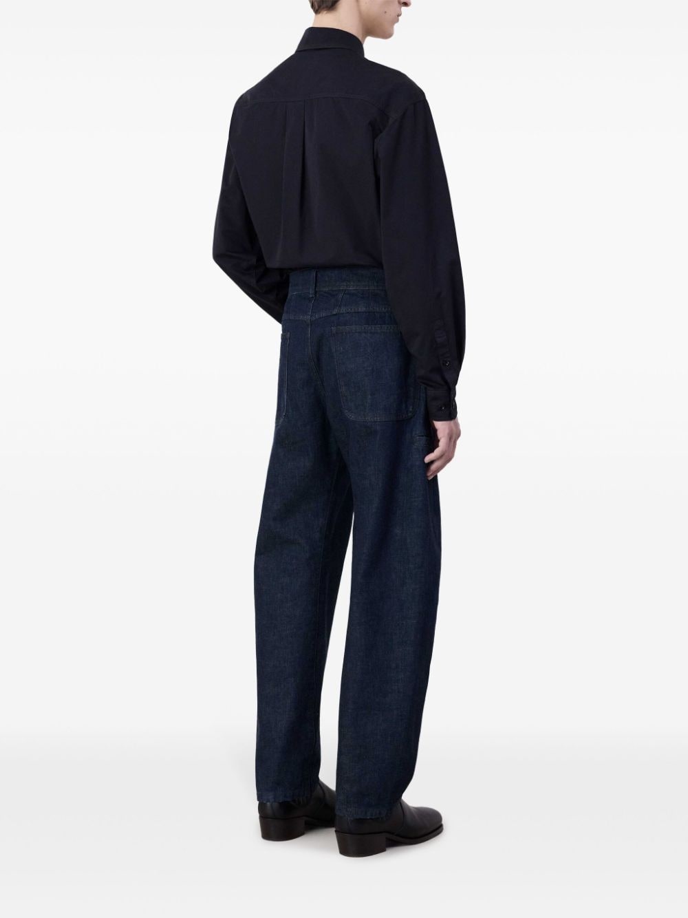 tapered balloon jeans - 3