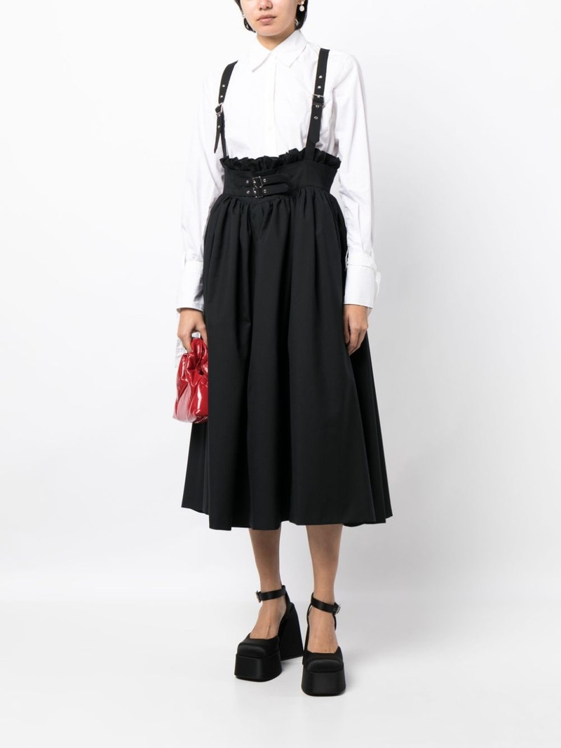 Noir Kei Ninomiya pleated midi dress outlook