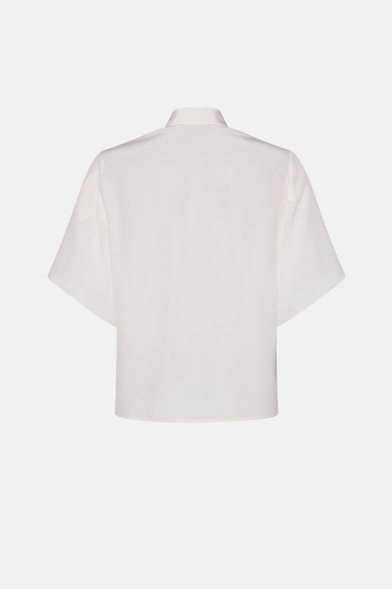 SILK BLOUSE WITH VOLANT DETAILS 2