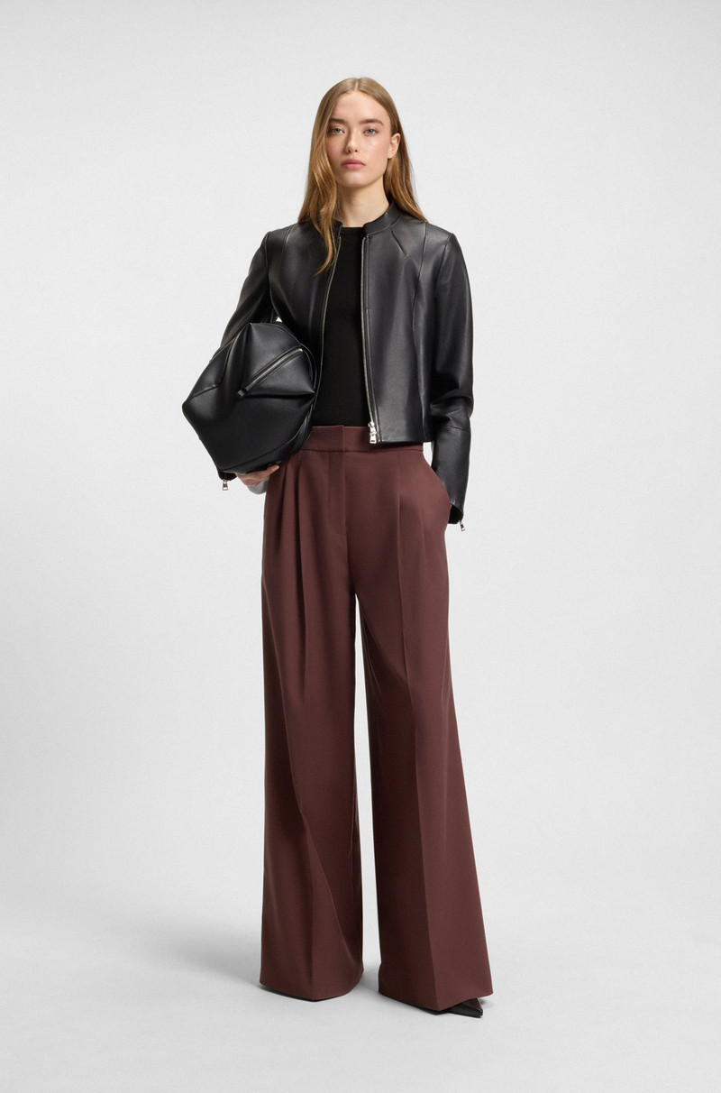 HUGO SLIM-FIT PANTS IN A STRETCH-COTTON outlook